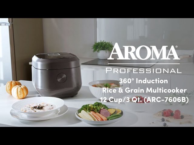 AromaProfessional 360° Induction 12-Cup (Cooked) Digital Rice