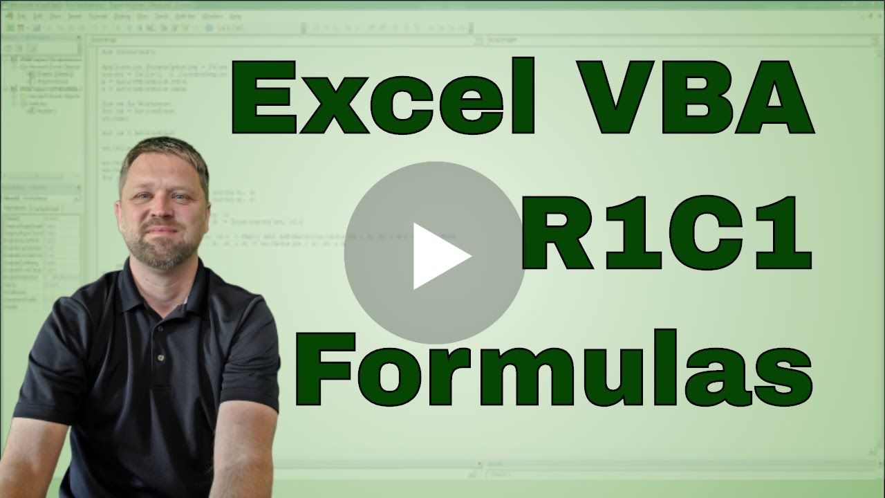 Update Excel VBA (Macro) FormualR1C1 formula notation