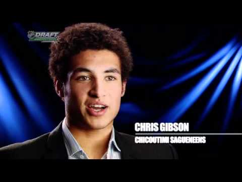 Christopher Gibson Draft Prospect Card - 2011