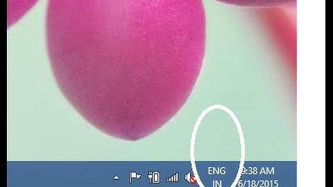 Fix: Language bar missing from taskbar windows 8 and 8.1 I Notification area icon