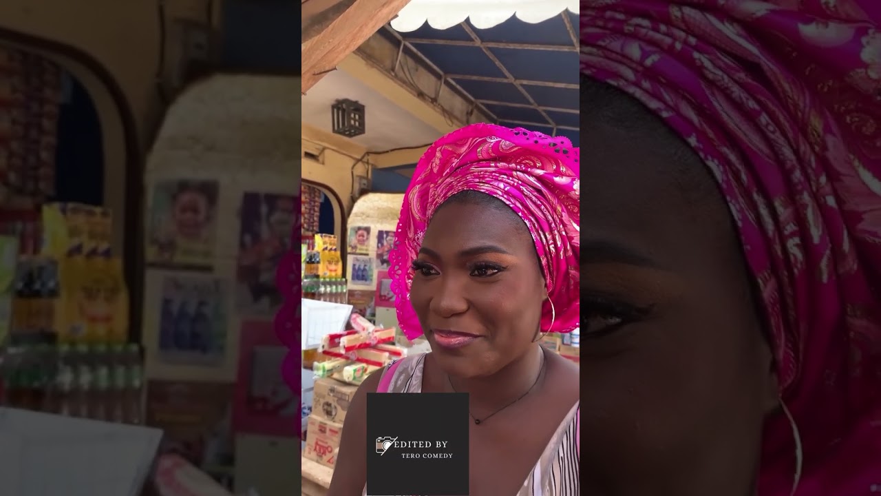 street glam with Oye , Nungua market was the location.she was looking splendid and demure.