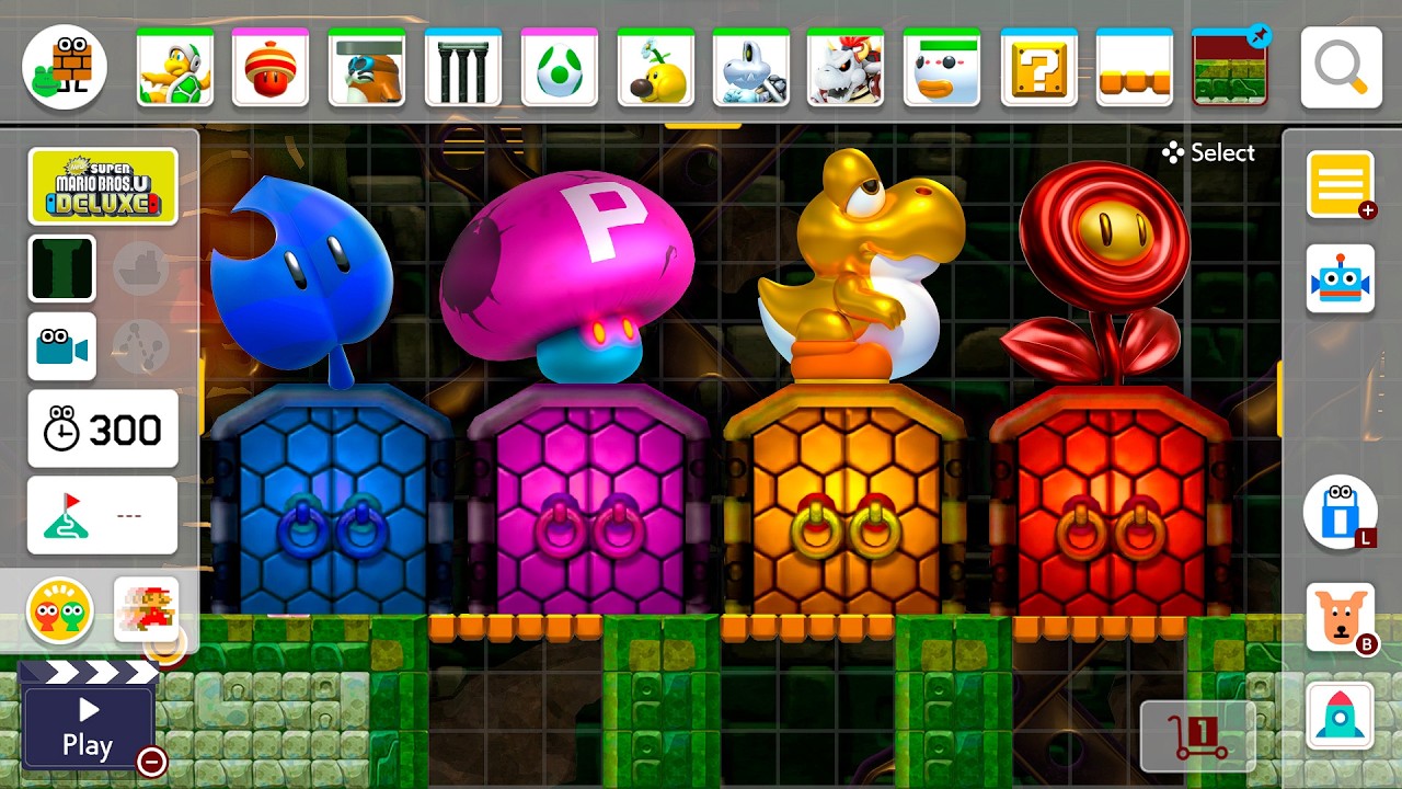 Super Mario Maker 2 - All Power Ups | Course Maker Experiment! - YouTube