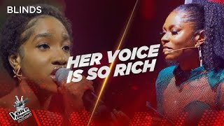 Somachi Obiora sings "Feeling Good" | Blind Auditions | The Voice Nigeria Season 4