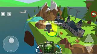 Craft Helicopter Blocky City Sky Rescue (by Yojoy Games) Android Gameplay HD screenshot 4