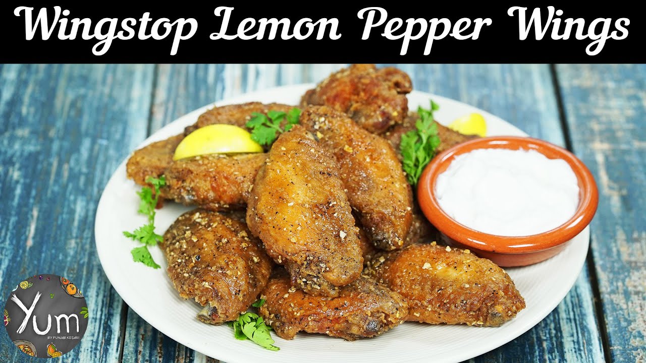 Wingstop Lemon Pepper Wings YouTube