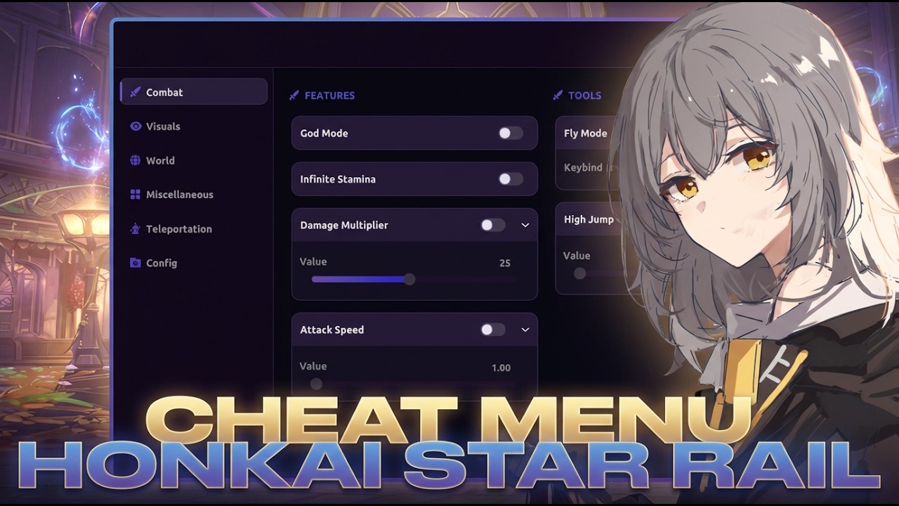 NEW Honkai Star Rail Cheat Menu 2026 | God Mode + One Hit Kill + ESP | FREE 100% Undetected Download
