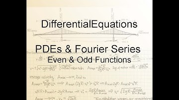Differential Equations Chapter 10.4: Even And Odd Functions