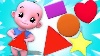 Formen Lied für Kinder | geometrische Formen auf Deutsch | Shapes Song | Kids Tv Deutschland