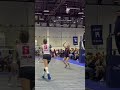 Hit too fast to stop #volleyball #youtubeshorts #volleyballworld #aurora #viral #fyp #trending