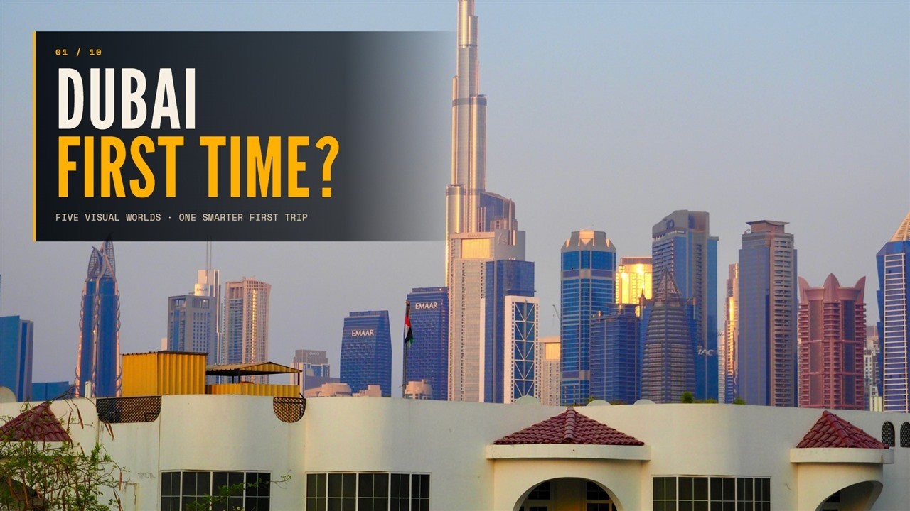 Video perjalanan Dubai: panduan praktis untuk kunjungan pertama | Mubboo Flights