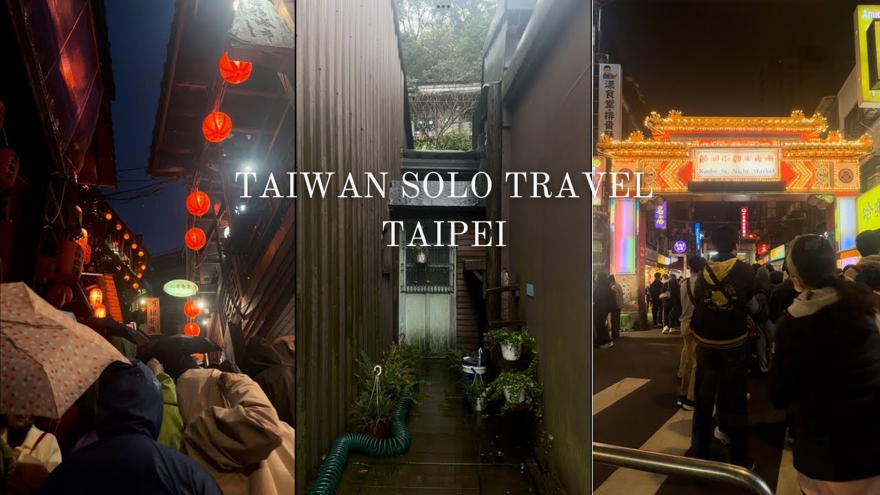 Taiwan Travel Blog: Exploring Taipei ( Jiufen Old Street,Houtong Cat Village ,YeliouGeopark)