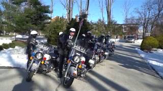 Newtown Police Sgt. Clinton Cunningham Funeral