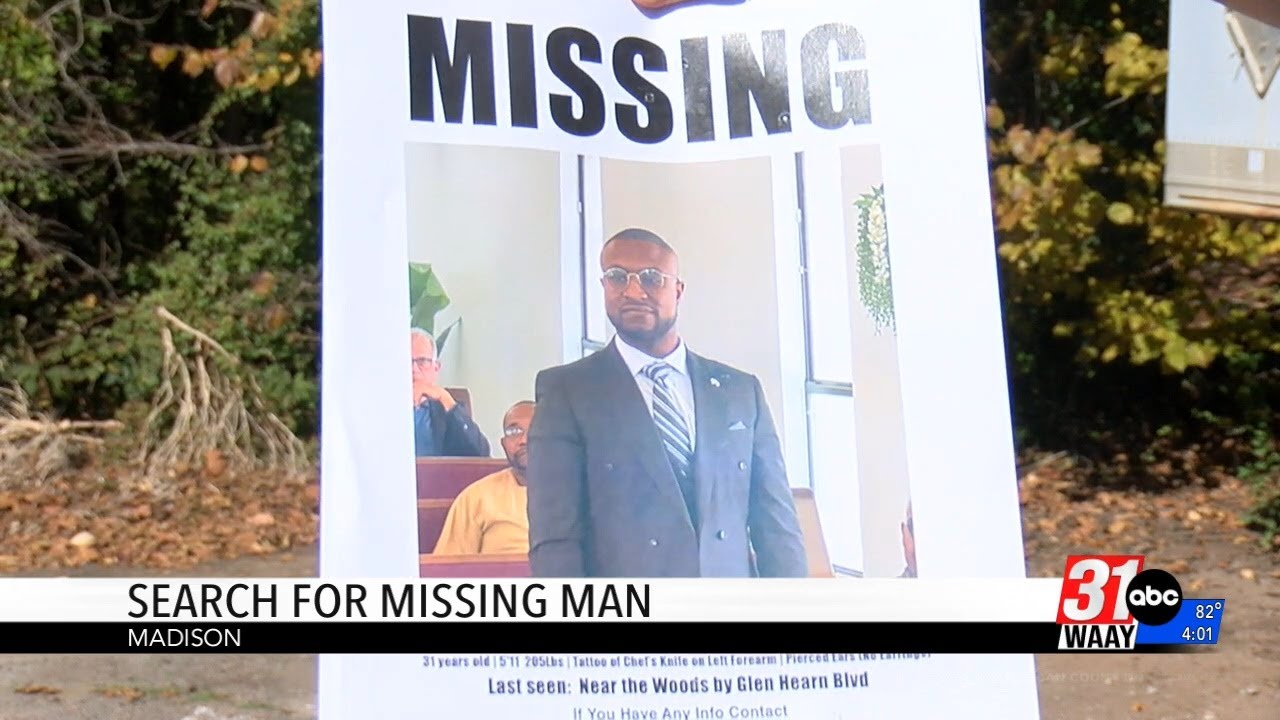 Huntsville Police join search for missing man in Madison - YouTube