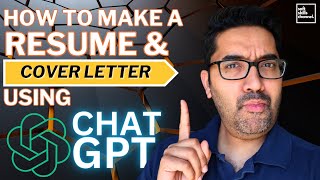 How to Create a Resume & Cover Letter Using CHAT GPT - 5 Easy Steps!