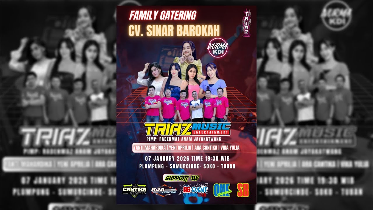 🔴 LIVE - FAMILY GATHERING CV. SINAR BAROKAH