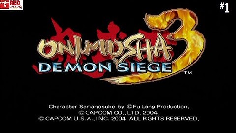 Onimusha 3: Demon Siege   Playthrough  part 1 (PS2)