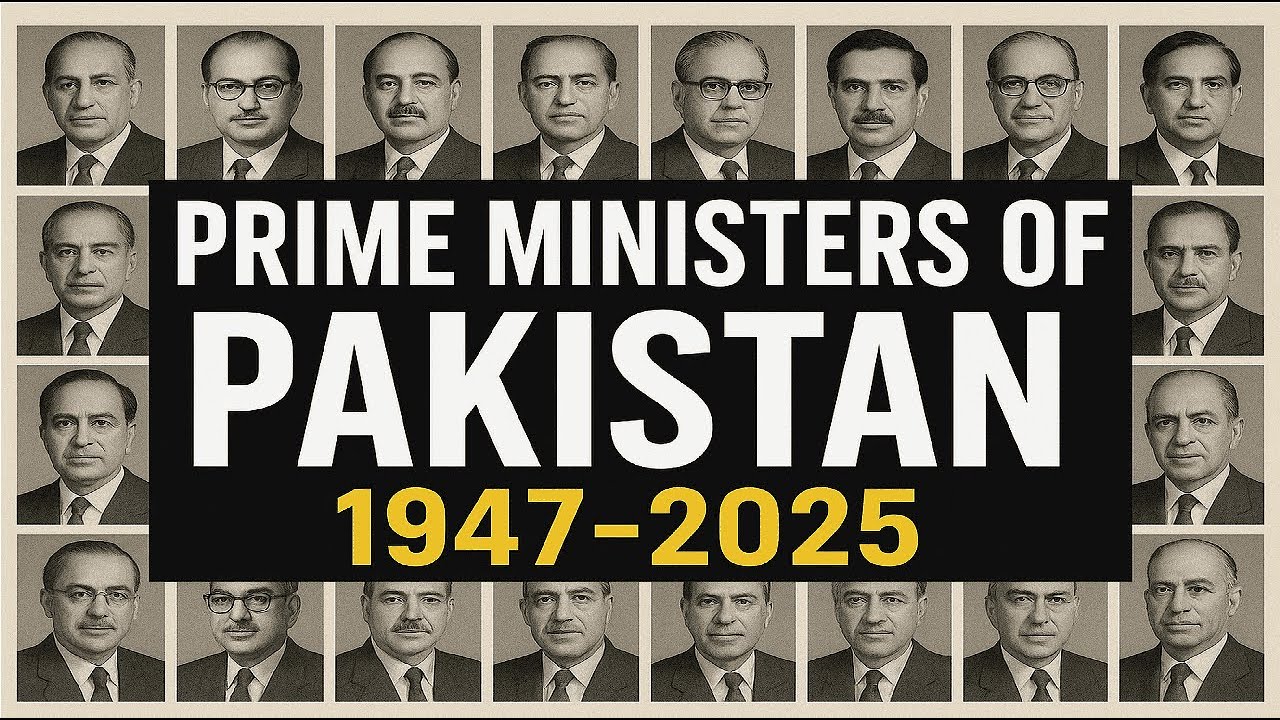 All Prime Ministers of Pakistan (1947–2025) | Complete History of Pakistan Leaders