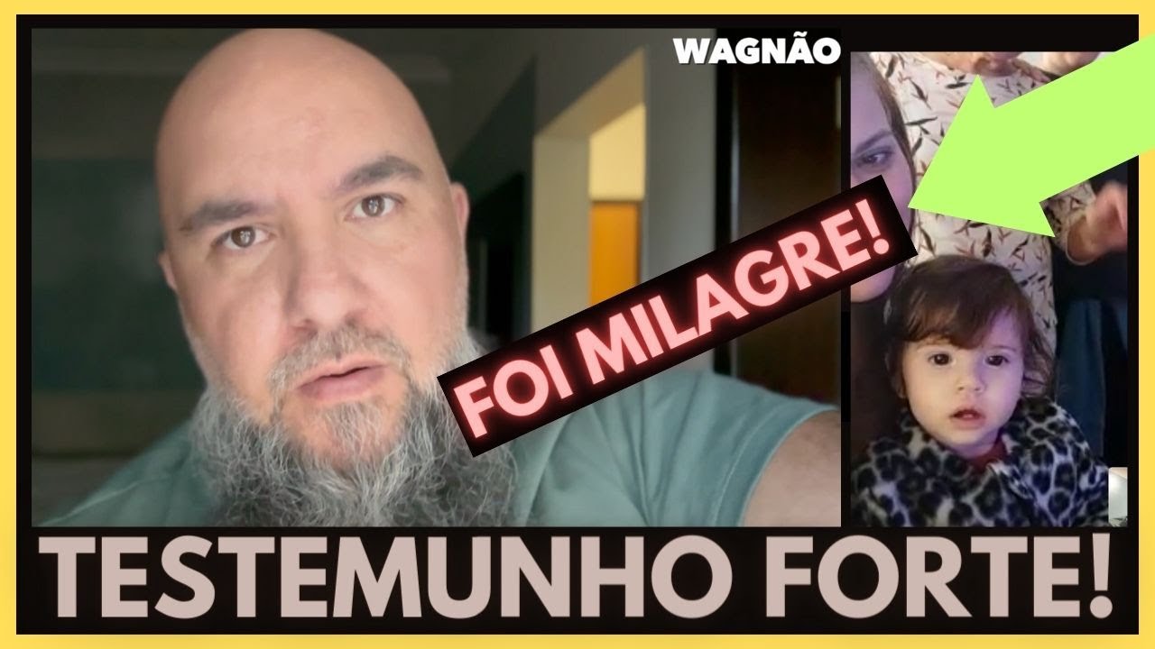 TESTEMUNHO DE MILAGRE || DEUS VISITOU MINHA FILHA || WAGNÃO