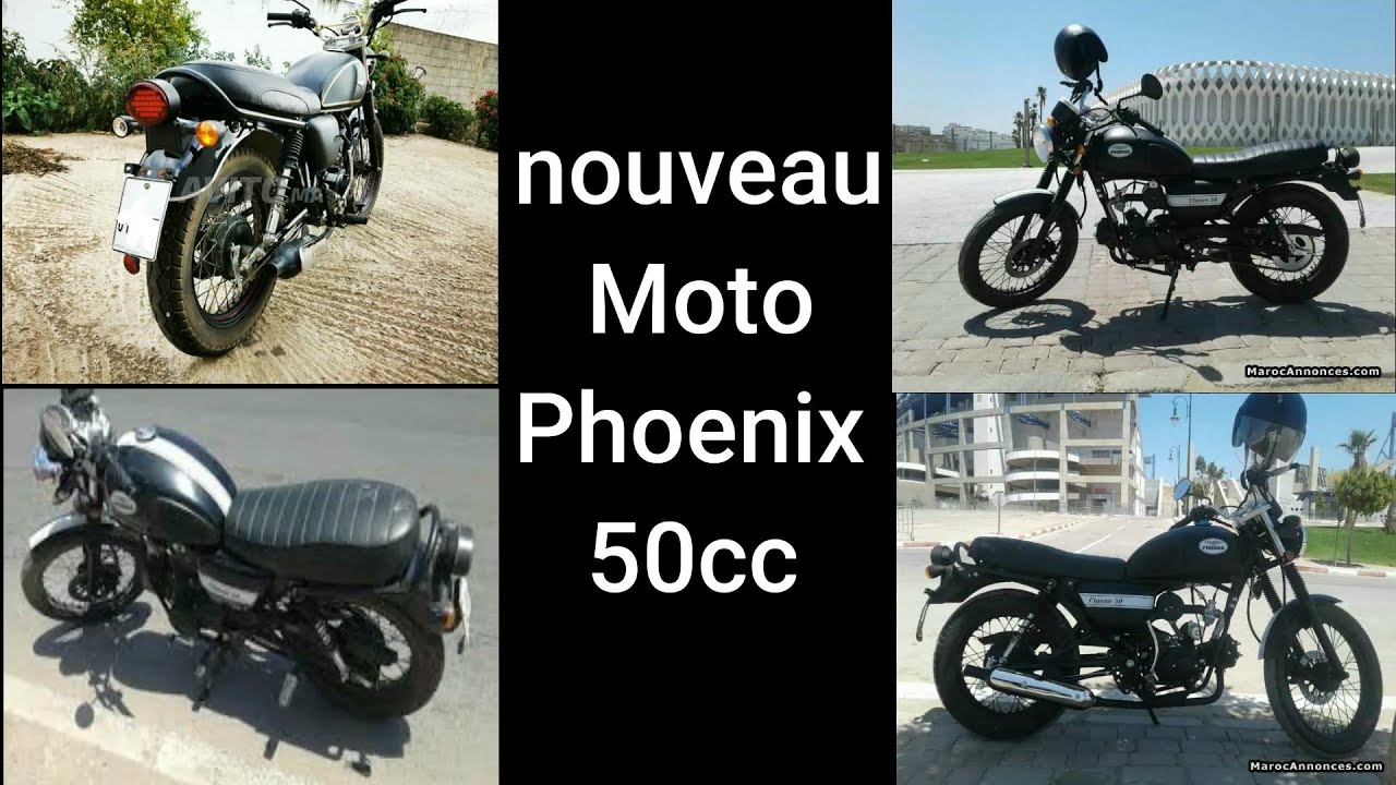 Moto phoenix 50cc - YouTube