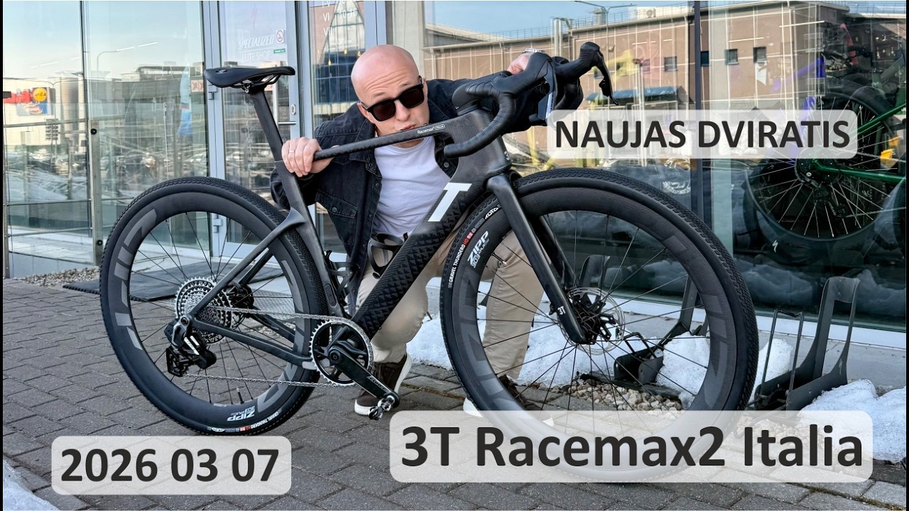 NEW BIKE, 3T racemax2 Italia 2026 03 07