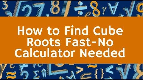 Cube Root Trick You