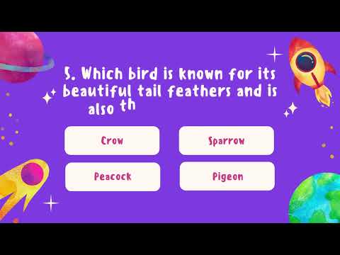🧠 General Knowledge Quiz for Kids Grade #1 – Fun & Educational!