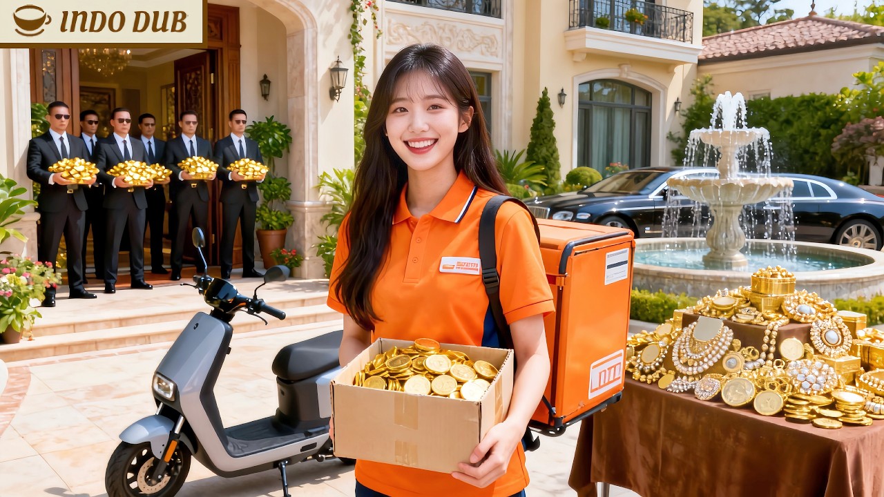 Semua orang mengira dia anak miskin pengantar paket,ternyata putri miliarder dengan kekayaan jutaan!