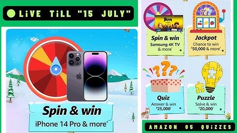 PRIME DAY SPECIAL Quiz Answers Amazon | Amazon Prime Day Special Quiz Answers Today | Prime Day Quiz