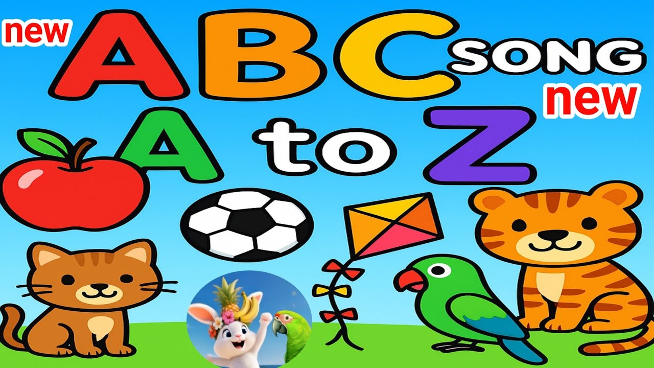 New ABC Song for Kids | A to Z Learning Song with Fun Animation 🎵 ...