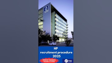 HP Recruitment Procedure 2025