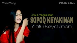 Download Mp3 Baiq Gita Sopoq Keyakinan Lirik dan terjemahan lagu bahasa Sasak