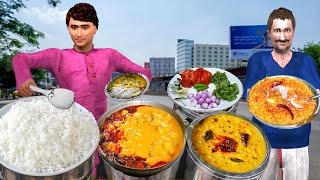 Tadka Kadhi Chawal Famous Kadhi Chawal Street Food Hindi Kahani Hindi Moral Stories New Comedy Video