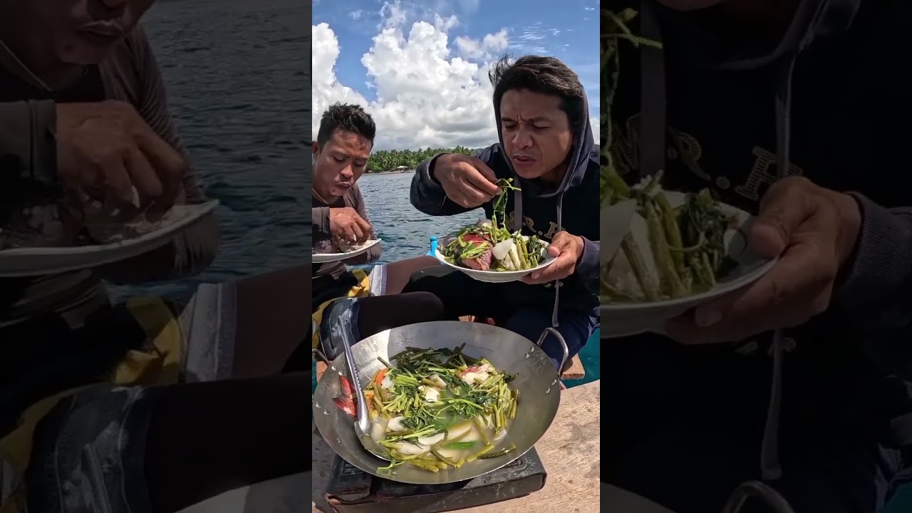 we did a marvellous fishing hunt, cook and eat the whole catch