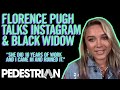 Florence Pugh Talks Instagram & Black Widow