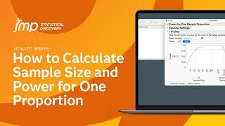 How to Calculate Sample Size and Power for One Proportion in JMP