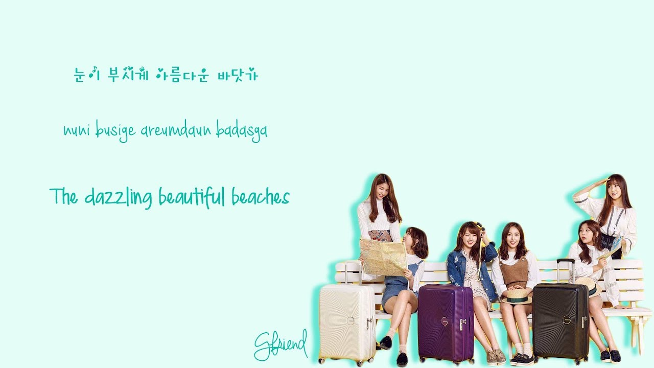 GFriend (여자친구) X American Tourister - Wave (파도) (Color-Coded-Lyrics(Han/Rom/Eng))
