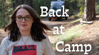A Slow Day at Camp | Vanlife in Truckee, California