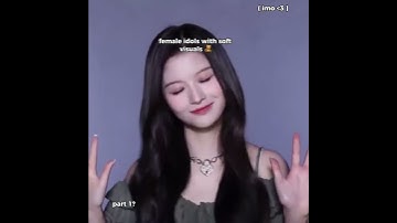 female kpop idols with the most cutest visuals 🫶🏻 #nmixx #kpop #itzy #lesserafim #edit #shorts