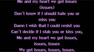 The Saturdays - Issues (Lyrics)