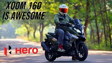 Hero Xoom 160 Top Speed Ride Review