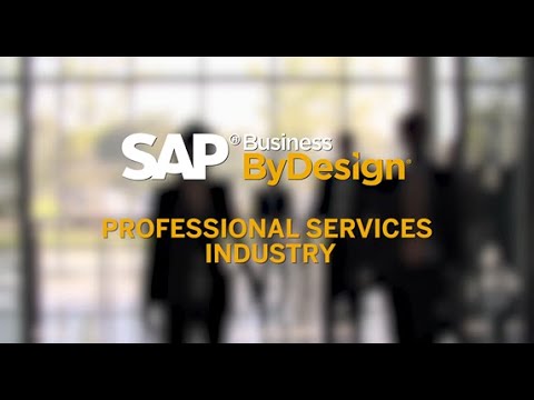 SAP Business ByDesign - Professional Services Industry | Leverage Technologies