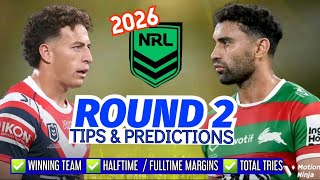 NRL 2026 Round 2 Predictions! Big Games This Weekend 🔥 Full Match Tips
