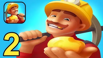 Gold Rush: Mining Simulator -  Gameplay Walkthrough Part 2 More New Islands ( Android,iOS )