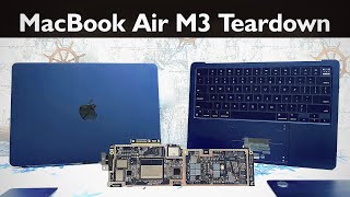 MacBook Air M3 Teardown 2024 Model (A3113) - Complete Teardown