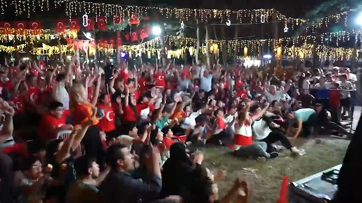 Turkey Insane Fan Reactions to Winning 2-1 vs Austria