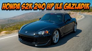 Honda S2000 240Hp Ile Gazladik Atmosferik Yüklü Burnout Ile Lastik Yaktık