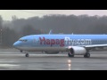 TUIfly Boeing 737-800 *Hapagfly.com c/s* startet am Flughafen Düsseldorf 16:9+HD