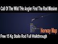 Call Of The Wild The Angler, Find The Rod Mission, Free 15 Kg Stallo Rod, Full Walkthrough Norway