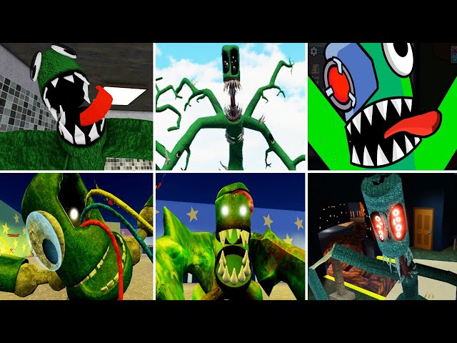 Evolution of Roblox Rainbow Friends (Green ) 