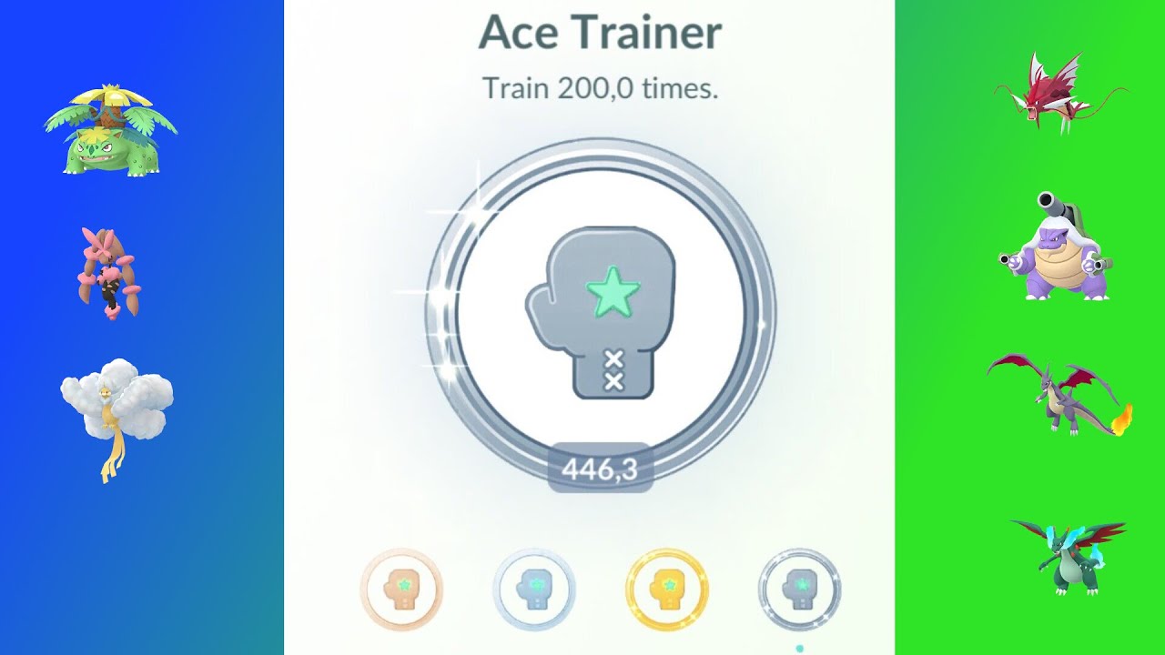Pokemon Go Tricks - Getting Platinum Ace Trainer Medal [PGSharp]